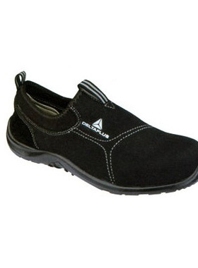 代尔塔301215 MIAMI S1（黑色）松紧系列劳保鞋 防砸防静电安全鞋