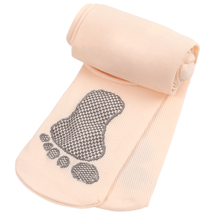 防滑连裤袜女童夏薄款打底袜白色丝袜儿童舞蹈袜跳舞练功专用袜子