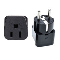 European French, German, Russian plug converter, European standard to Chinese plug adapter, charging for overseas travel thumbnail 7
