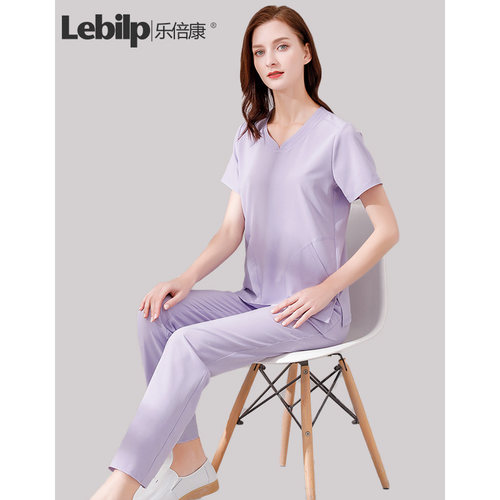 乐倍康弹力洗手衣套装女柔软透气