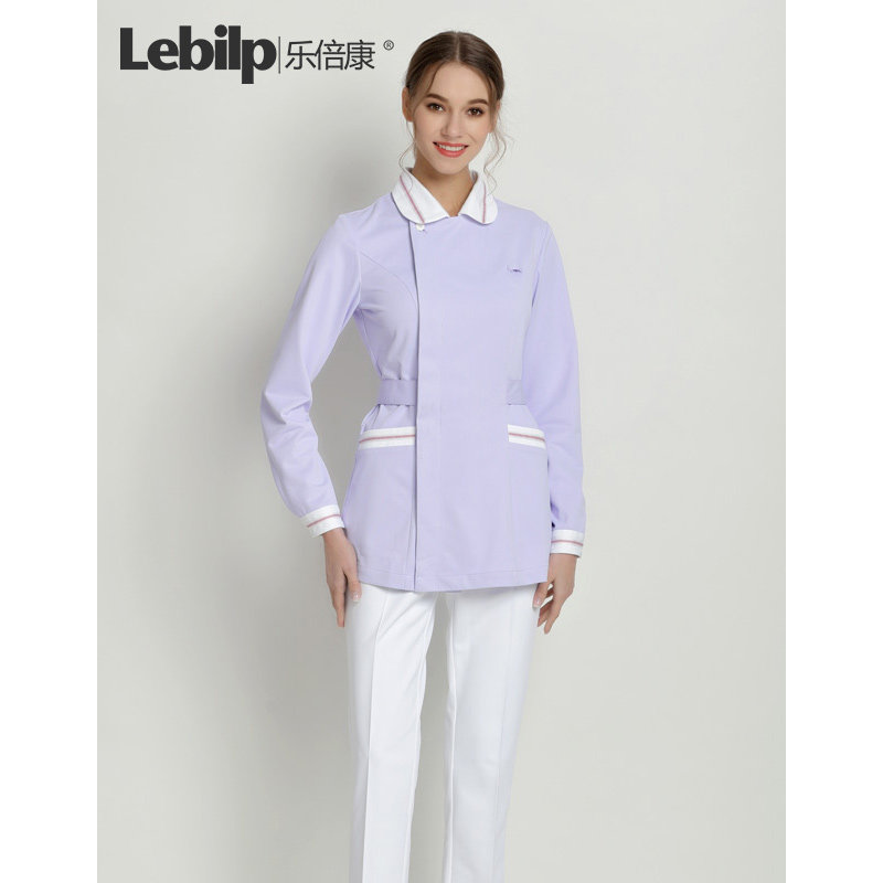 乐倍康前台护士服长短袖分体女医院月子中心工作服美容院医用制服