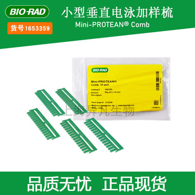 伯乐bio-rad1653359小型垂直电泳梳子1653359 1.0MM 10孔