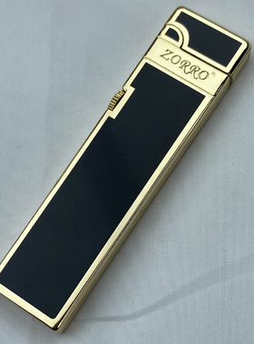 男个性迷你刻字款细打火机zorro老式煤油佐罗创意定制小巧725