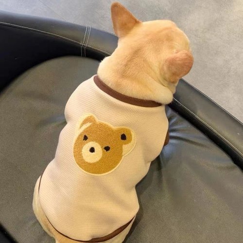 秋冬季宠物狗狗法斗马甲背心泰迪柯基巴哥猫咪加绒保暖英短衣服潮 - 封面