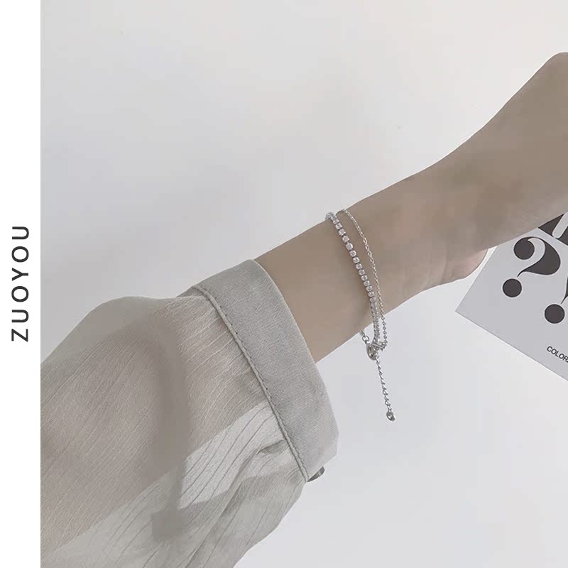 º«¹ú¸öÐÔ°Ù´îÇåг¬ÉÁ΢Ïâï¯Ê¯Ë«²ãÊÖÁ´Å®ÆøÖʼòÔ¼ins·çÊÖÊÎ584