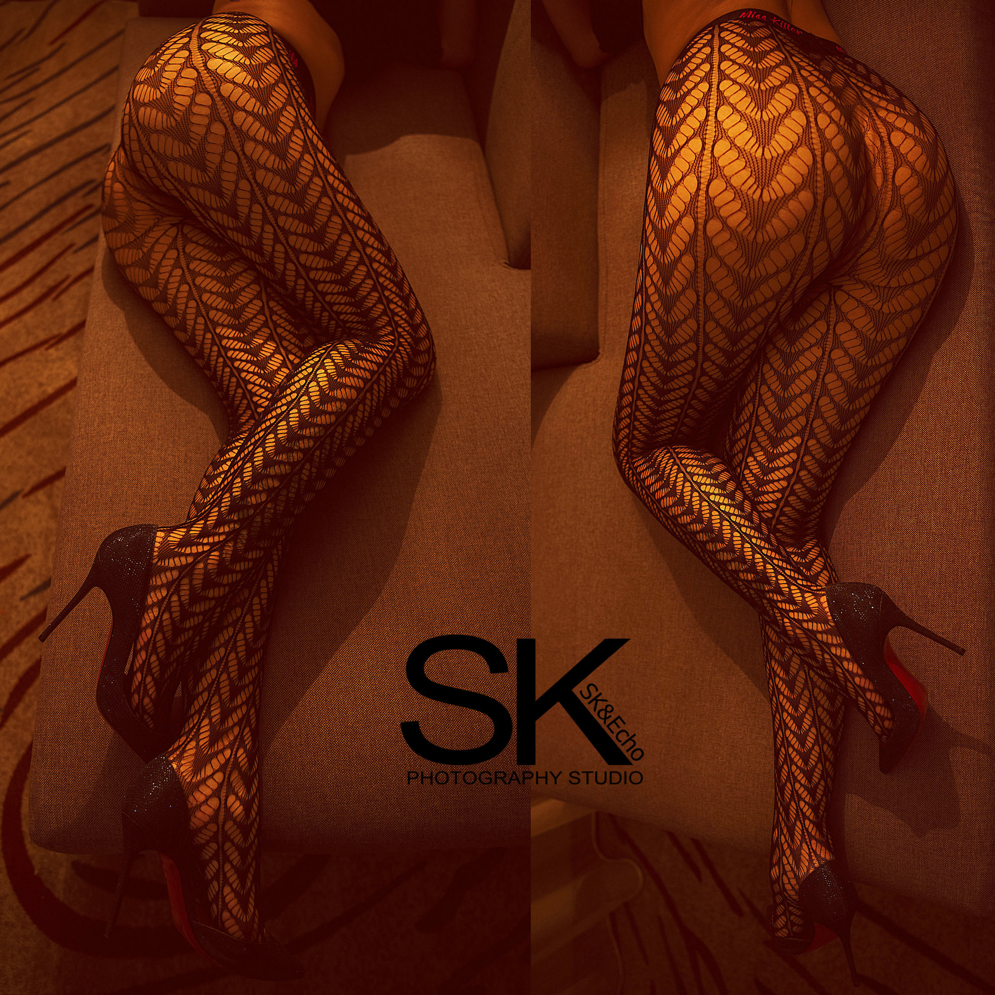 性感网格丝袜连裤袜 镂空网袜女 sk&猫奴echo&misskiller联合出品