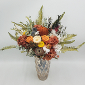 南非进口天然干花真花花束永生花餐桌客厅装 饰花乔迁礼物轻奢摆件