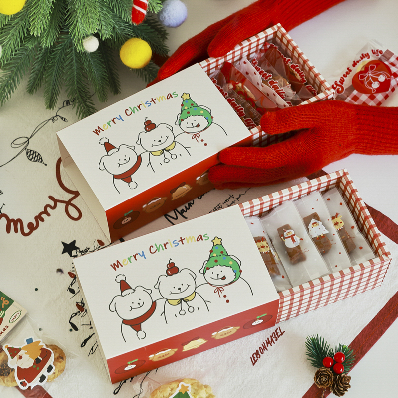 2025圣诞饼干曲奇包装盒