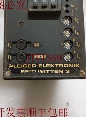 原装供应PLEIR-ELEKTRONIK 5810 Witten 3 Panel 类型 362-D 22OV