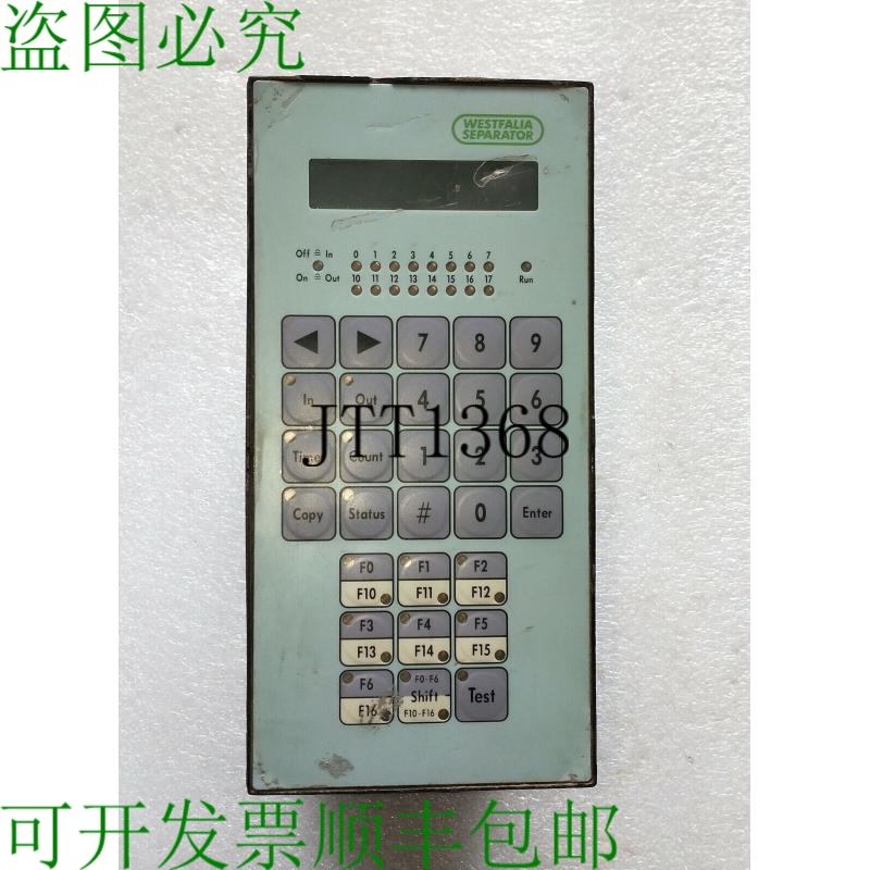原装供应Westfalia Separator Plc 100/3 D 005-4050-280 VDE0160