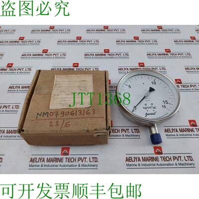 原装供应通用仪器 BSPG-V 压力计 0-16 KG/cm2
