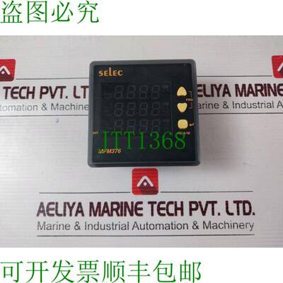 原装供应Selec MFM376 LED 多功能仪表 240V 交流电