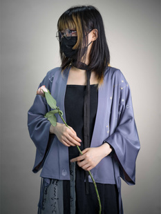 【安州牧】2025秋季中国风敦煌星图复古绣花宋制对襟外套女款