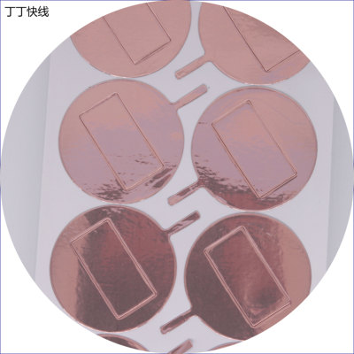 铜箔贴片 紫铜双导单导开关垫电磁屏蔽自粘耳机触摸感应 铜箔胶带