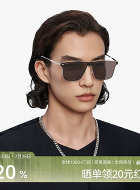 木九十时尚墨镜男高级感金属钛合金防紫外线太阳镜眼镜MJ12SM1508