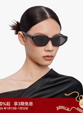 木九十时尚猫眼墨镜女2025新款太阳镜女防紫外线MJ12SM1524