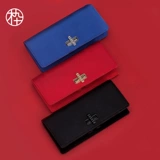 Синяя черная красная цепь, трендовые очки, небольшая сумка