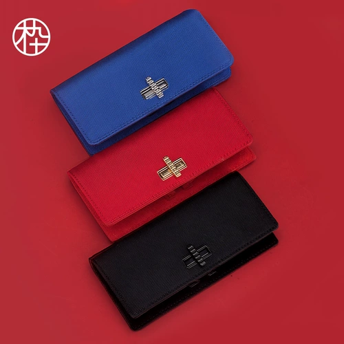 Синяя черная красная цепь, трендовые очки, небольшая сумка