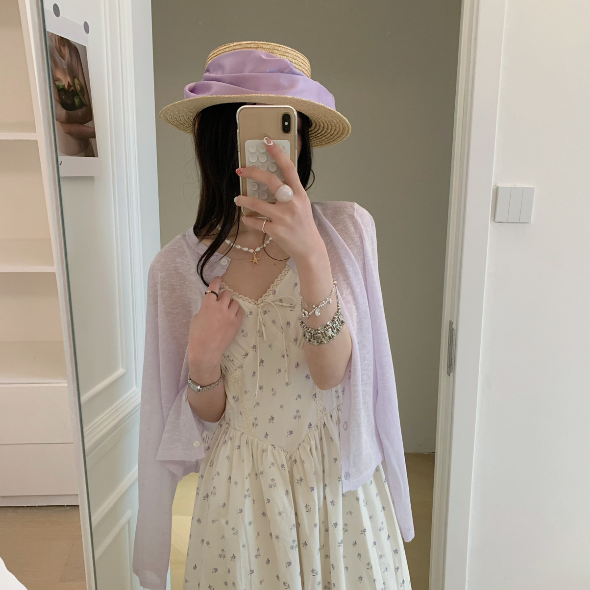 「YUXI 严选」6色糖果色韩系百搭简约显瘦柔软不扎防晒针织开衫