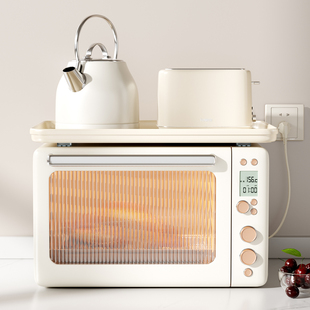 Madors厨房置物架家用微波炉上方隔热托盘台面多功能电器收纳架子