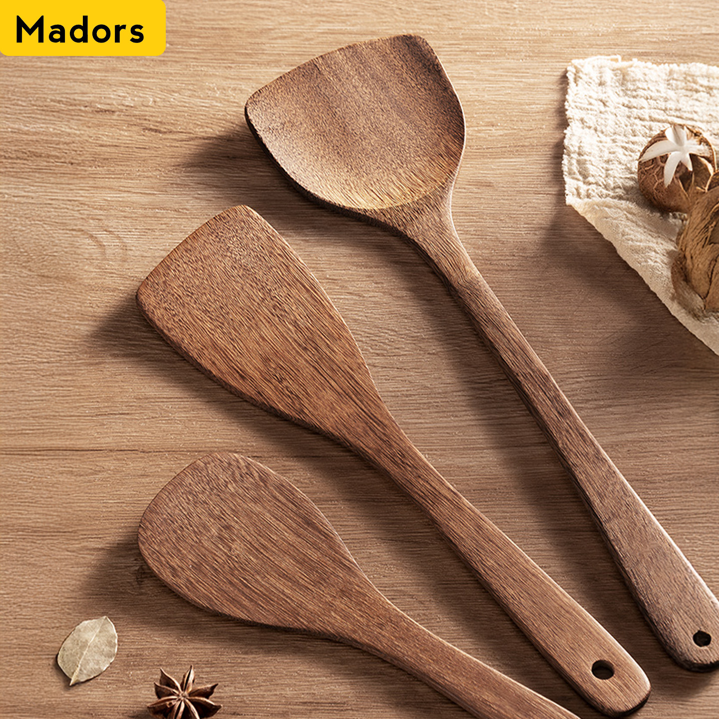 家用鸡翅木锅铲炒菜铲子