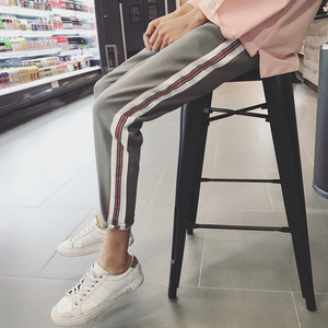 男装休闲修身运动裤