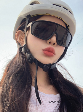 骑行登山运动偏光太阳镜复古风女