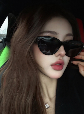 新款星星米钉圆框套镜墨镜遮阳