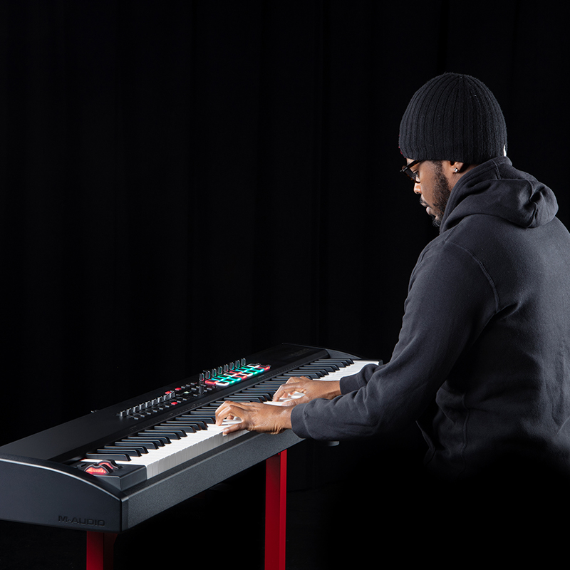 M-AUDIO Hammer88 PRO 88 Key re-furnished MIDI keyboard Piano Feel Arranger MIDI keyboardin the Musical Instruments/Guitar/Piano/Fitting ,  MIDI Musical Instruments/Computer Music ,  MIDI Keyboard  category - from Buy2taobao.com to provide professional Taobao agent buy service