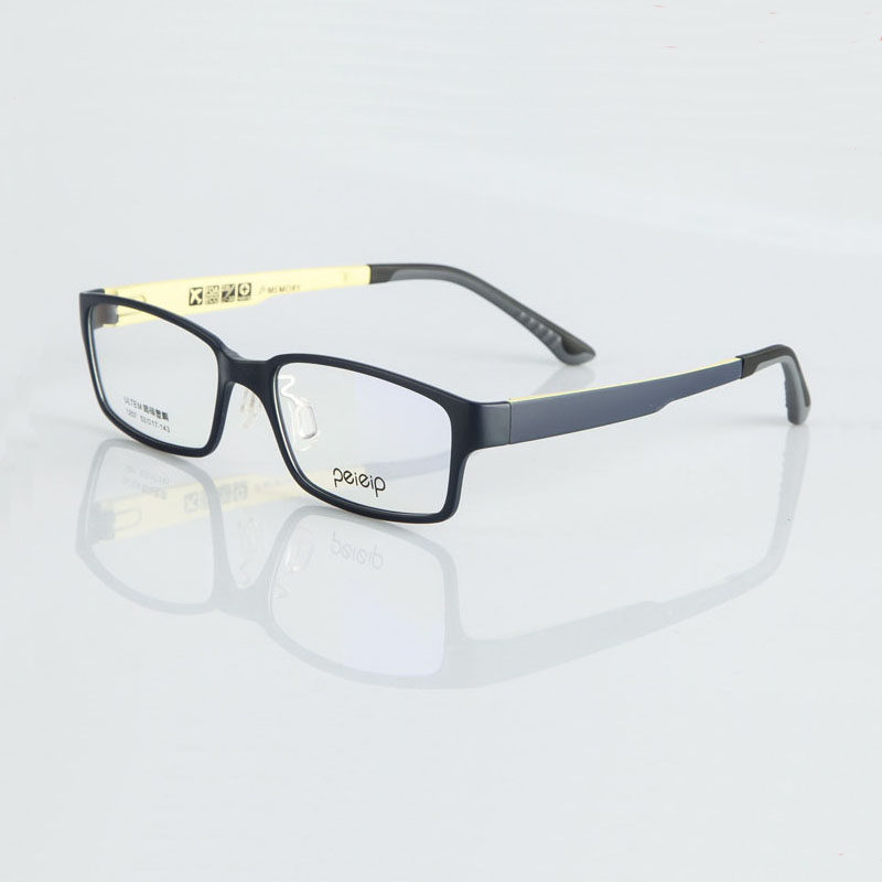 皮尔派时尚超轻钨钛塑钢ULTEM潮男女款眼镜框可配近视眼镜架1207