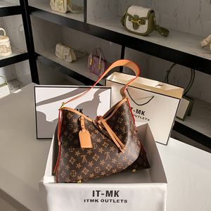 通勤真皮大容量子母托特包