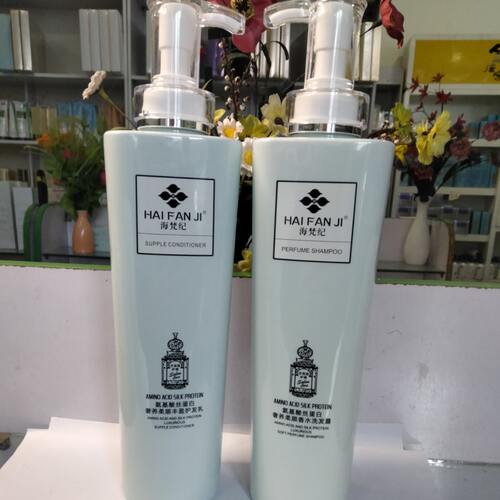 包邮海梵纪香水香氛清爽柔顺洗护套装洗发露800ml+护发乳800ml留