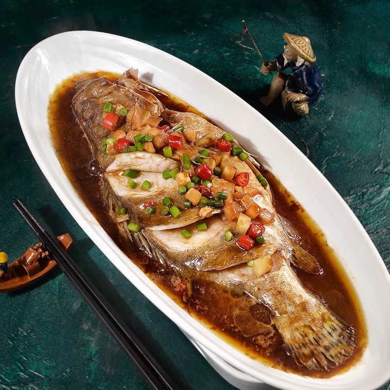 特产安徽臭鳜鱼老徽乡