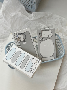 pupuhome馒头猫原创 pupu的日常迷你手帐小便签装饰可爱卡通小猫