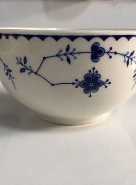 外贸出口英美jbs海盗花蓝色丹麦米饭碗饭碗汤盆汤锅糖缸奶缸