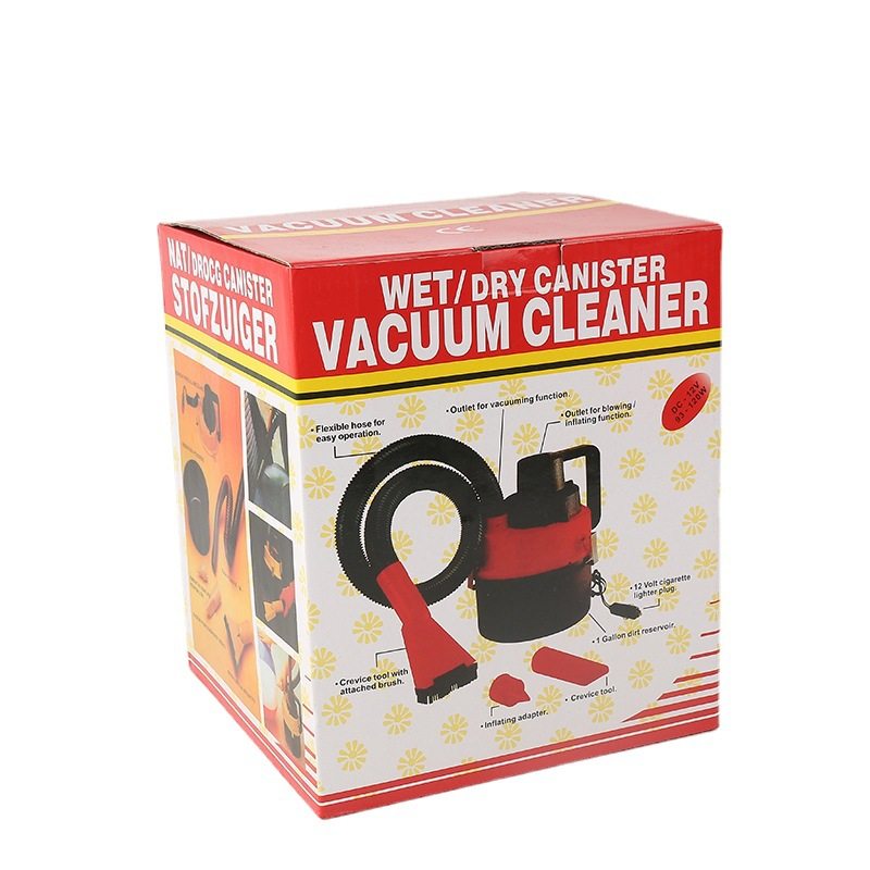 大功率圆桶车载吸尘器干湿两用汽车用吸尘器手持便携式吸尘器家用