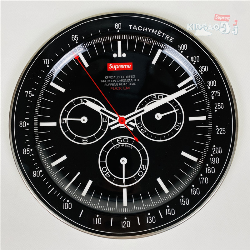 SPOT SUPREME 20 FW WATCH PLATE 세라믹 시계 DITONDA 다이얼 장식 플레이트