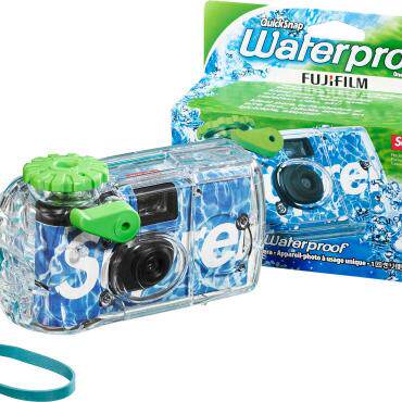 现货 supreme24SSfujifilm waterproof camera一次性防水富士相机