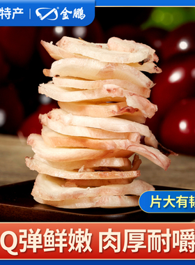 金鹏 鱿鱼足片500g烤章鱼足片鱿鱼片鱿鱼丝干即食海鲜零食特产