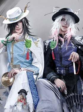 【漫囧】第五人格  宿伞之魂真理之下 东方的麒麟商人cos服装现货