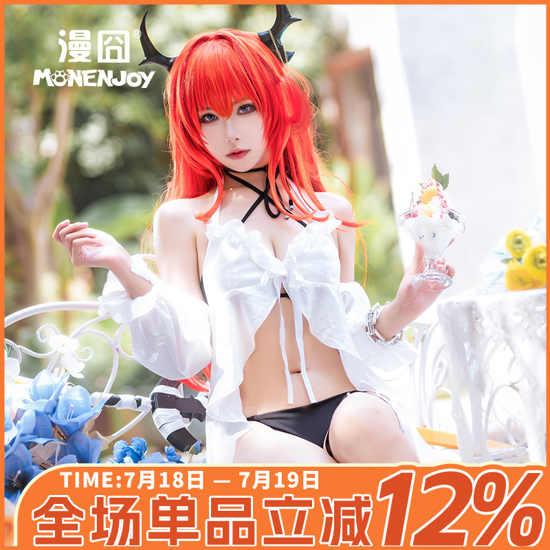 【漫囧】明日方舟游戏cos 史尔特尔夏活 缤纷奇境泳装cosplay现货