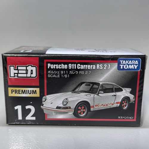 TOMY多美卡TOMICA合金车模型黑盒TP12保时捷卡雷拉911Carrera RS
