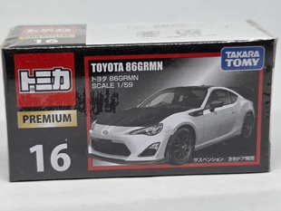 TOMT多美卡TOMICA PREMIUM 黑盒 TP 16 1:59错版GT86
