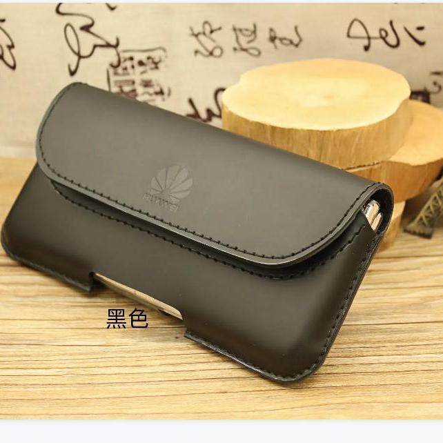 适用于华为折叠挂腰手机套 Mate X5横款保护套Mate X6典藏版穿皮带真皮套X3男腰挎手机皮套纯色牛皮腰间皮套