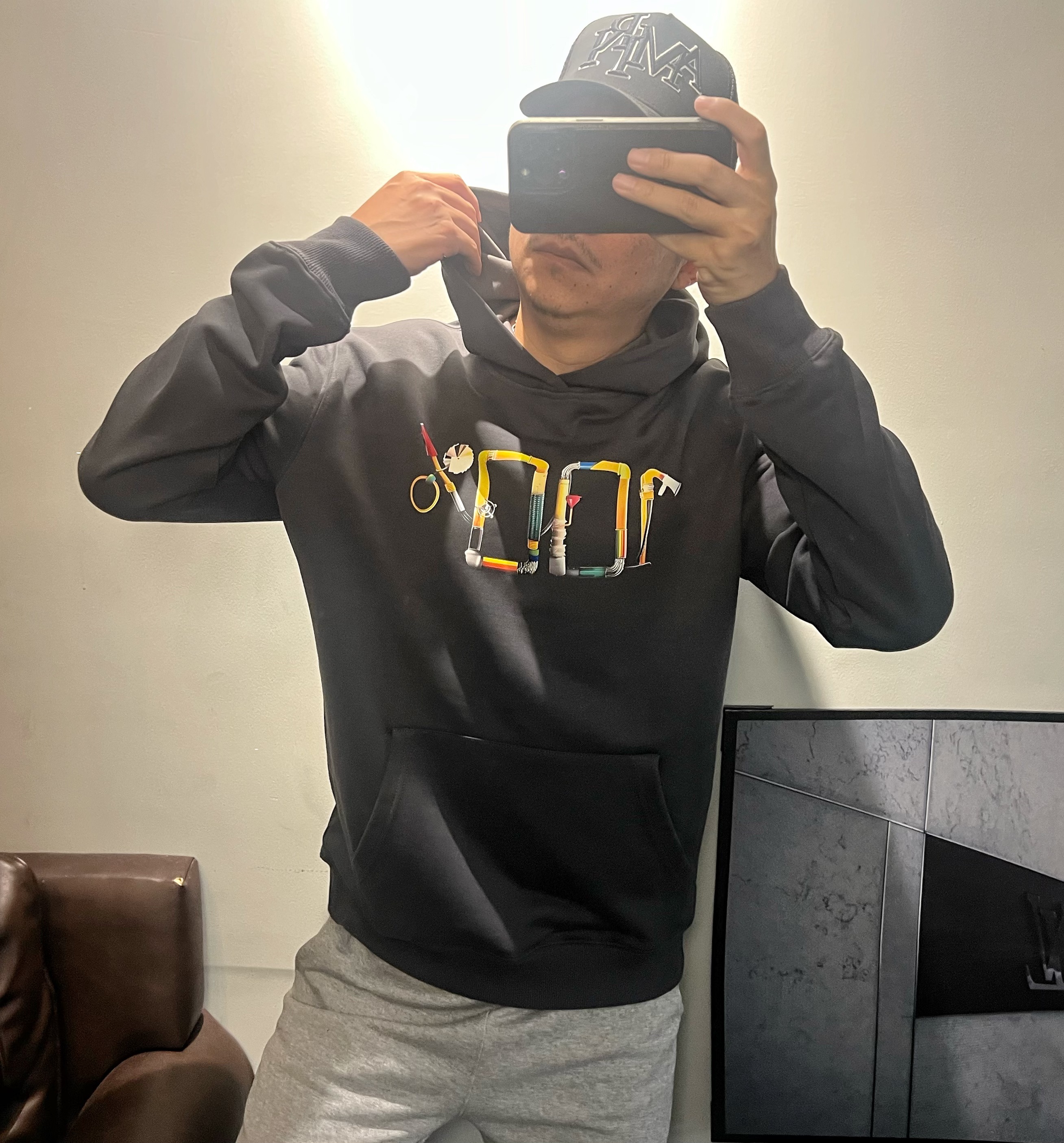 欧货重磅加厚潮牌爆款休闲高端新款卫衣男长袖连帽秋冬套头时尚