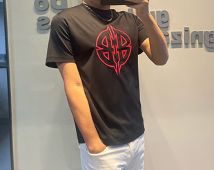 高端絲光冰絲棉打底衫 休閑簡(jiǎn)單潮牌歐貨冰爽 T恤男型時(shí)尚 圓領(lǐng)短袖