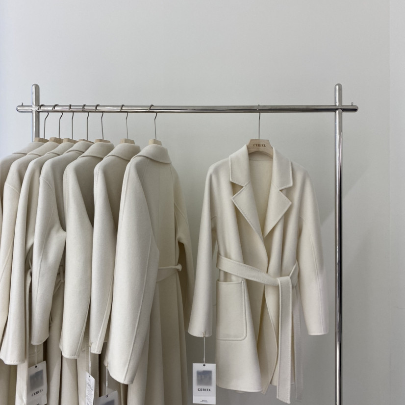 a some-羊绒法式简约翻领系带羊毛外套(配腰带)（含30羊绒）C9902,女装/女士精品,羽绒服,淘宝优惠券,粉丝福利购,淘宝优惠卷