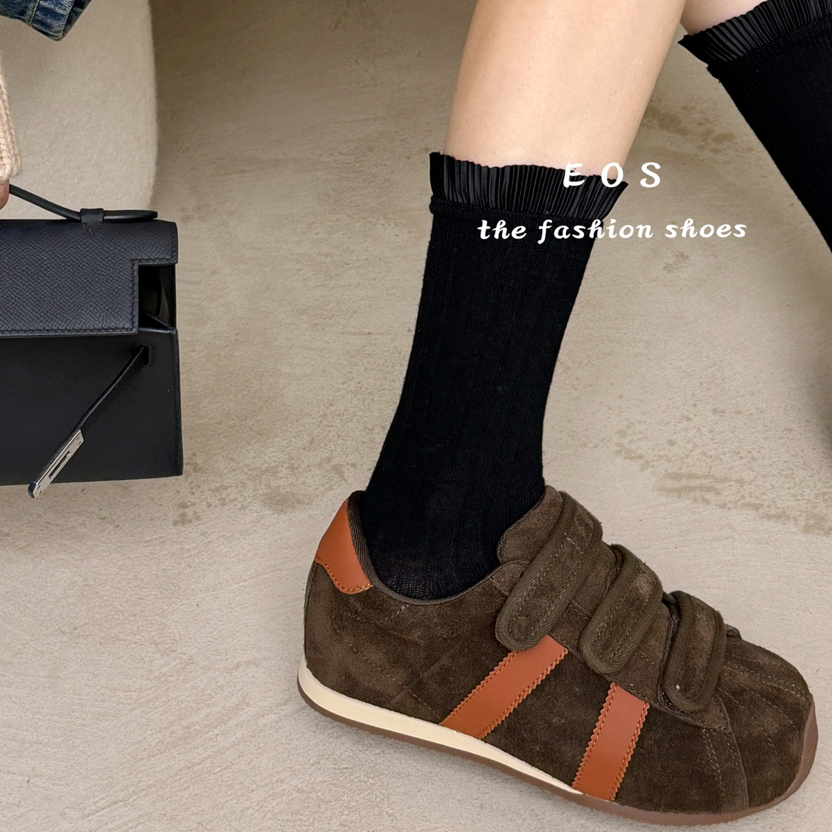 EOS-新款休闲百搭低帮简约设计感休闲鞋L25205-1