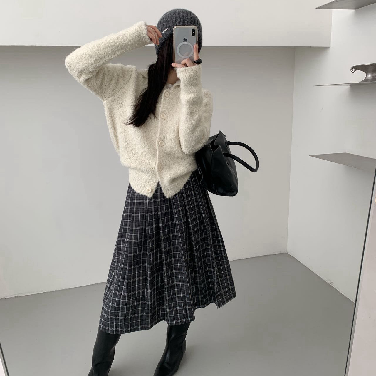 买手严选-泡菜馆-宽松纽扣毛衣外套慵懒风纯色上衣保暖毛衣D118,女装/女士精品,毛针织衫,淘宝优惠券,粉丝福利购,淘宝优惠卷