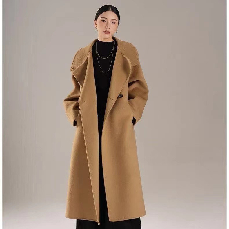 卡芙-上新通勤百搭西装领单排扣宽松羊毛外套（含90绵羊毛）88227,女装/女士精品,羽绒服,淘宝优惠券,粉丝福利购,淘宝优惠卷